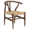 Byron Mango Wood Natural Moonj Weaving Dining Chair