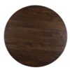 Byron Mango Wood Pedestal Round Dining Table d