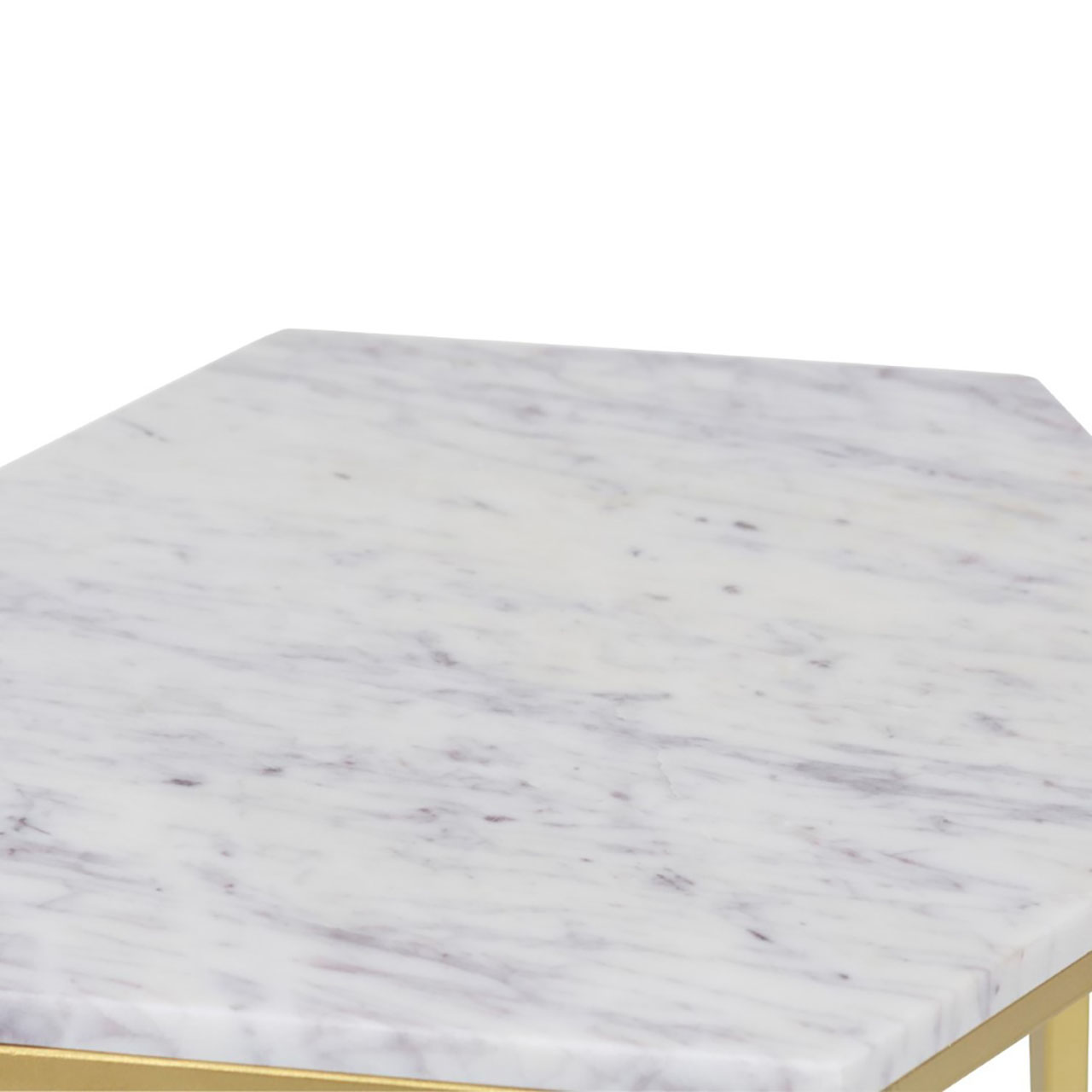 Capri Hexagon End Table