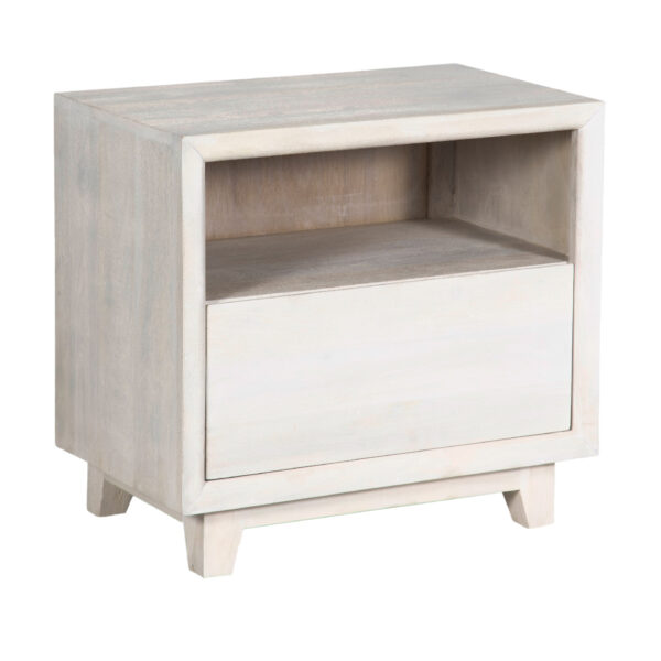 Cameron Mango Wood 1 Drawer Night Stand