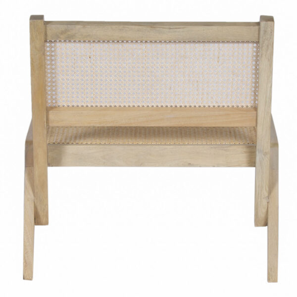 Carina Mango Wood Lounge Rattan Chair