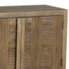 Carol Mango Wood Metal 2 Door Cabinet