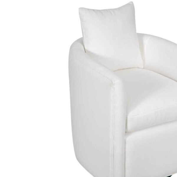 Carolina Upholstered Swivel Arm Chair