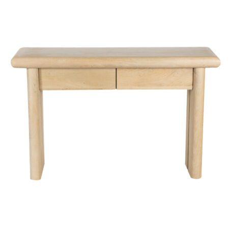 Carom Mango Wood 2 Drawer Console Table Carom Mango Wood 2 Drawer Console Table