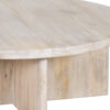 Cayman Manog Wood Round Coffee Table