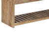 Celio Acacia Wood Entryway Bench With Drawer