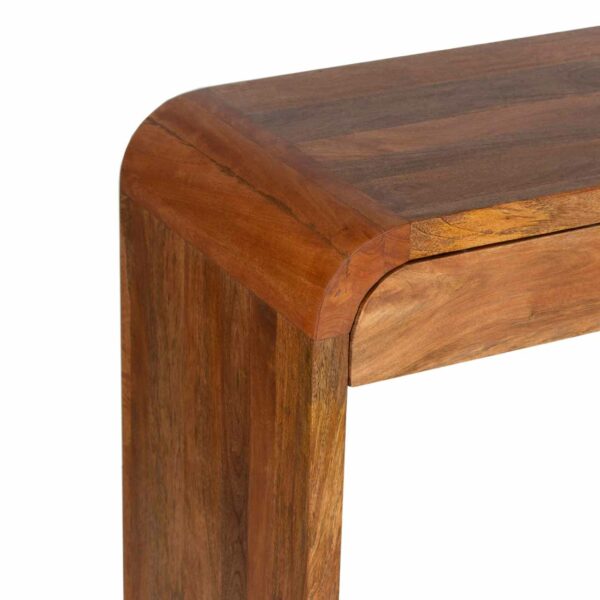 Celio Mango Wood 2 Drawer Console Table