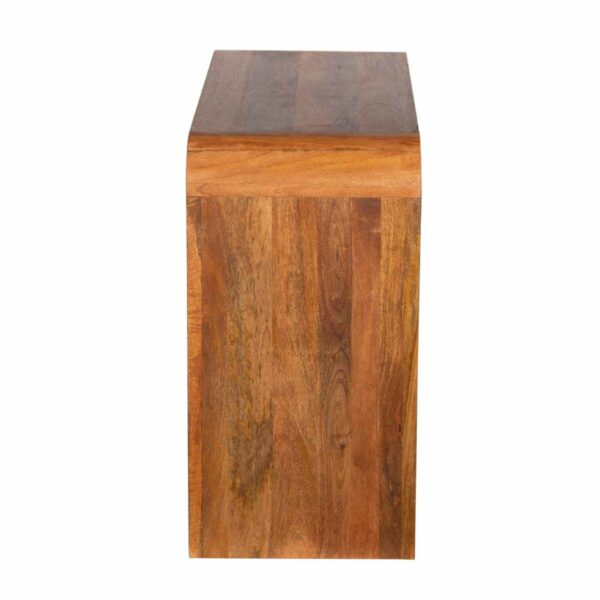 Celio Mango Wood 2 Drawer Console Table