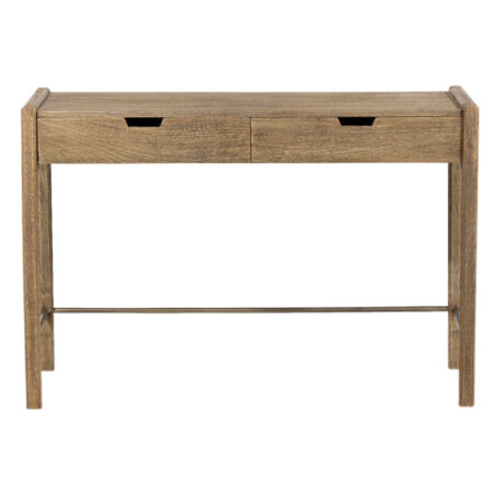 Chaya Mango Wood 2 Drawer Desk