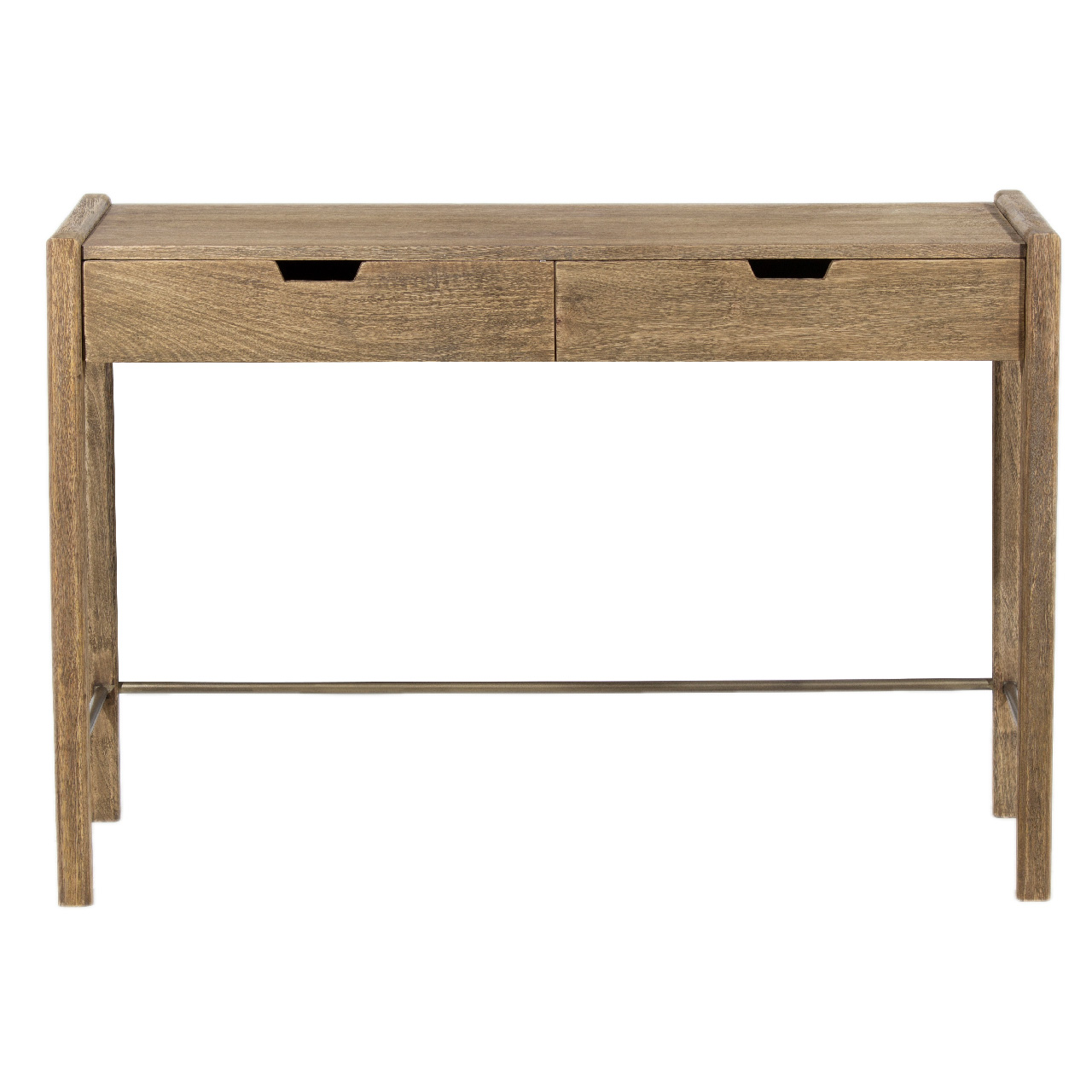 Chaya Mango Wood 2 Drawer Desk