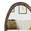 Cogno Mango Wood Small Mirror Walnut