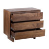 Columbus Mango Wood 3 Drawer Chest