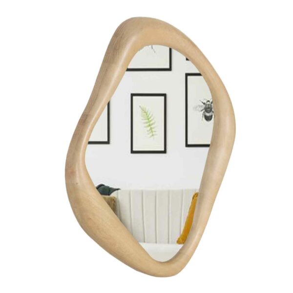 Congo Mango Wood Mirror Natural Oak