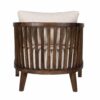 Copan Mango Wood Fabric Arm Chair