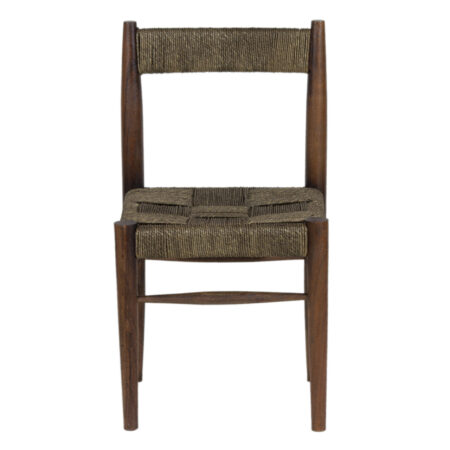 Cordelia Acacia Wood Moonj Weaving Dining Chair