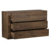 Dalidas Mango Wood 6 Drawer Dresser