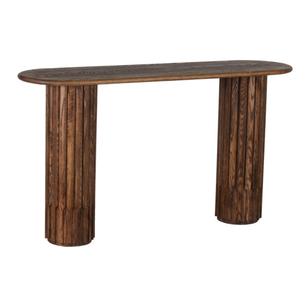 Dalta Capsule Oak Wood Console