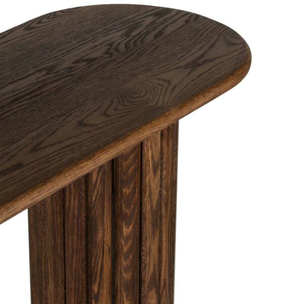 Dalta Capsule Oak Wood Console