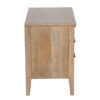 Damon Mango Wood 3 Drawer Nightstand