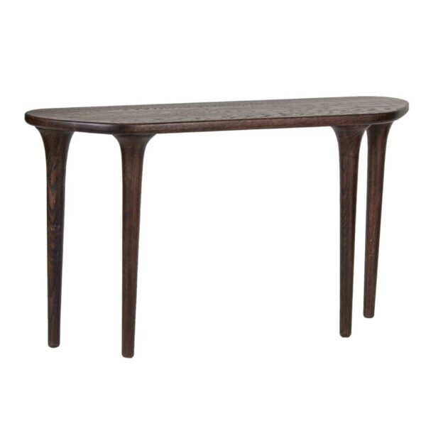 Delargo Oak Wood Console Table