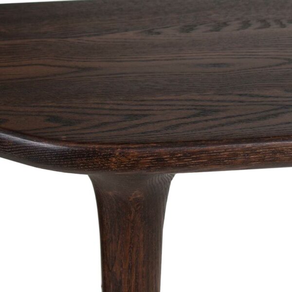 Delargo Oak Wood Console Table