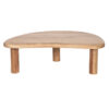 Delphine Acacia Wood Organic Coffee Table