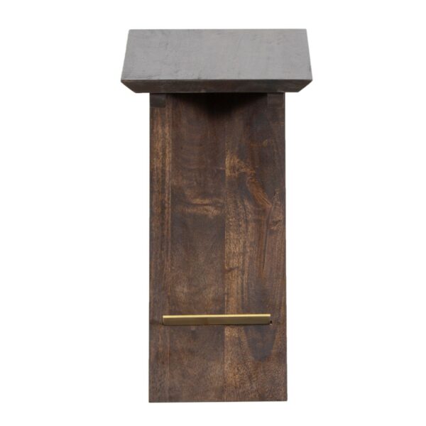 Detroit Mango Wood Metal  Table Single Pack