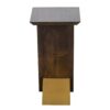 Detroit Mango Wood Metal  Table Single Pack