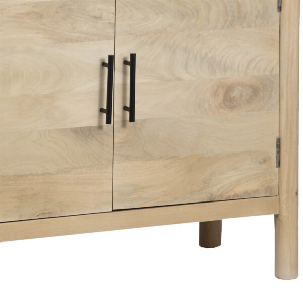 Dowen Mango Wood 4 Door Cabinet