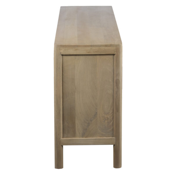 Dowen Mango Wood 4 Door Cabinet