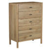 Dowen Mango Wood 6 Drawer Dresser