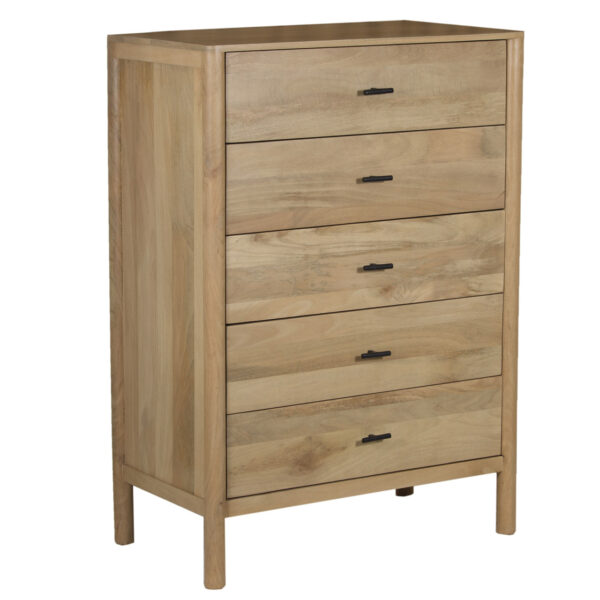 Dowen Mango Wood 6 Drawer Dresser