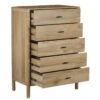 Dowen Mango Wood 6 Drawer Dresser