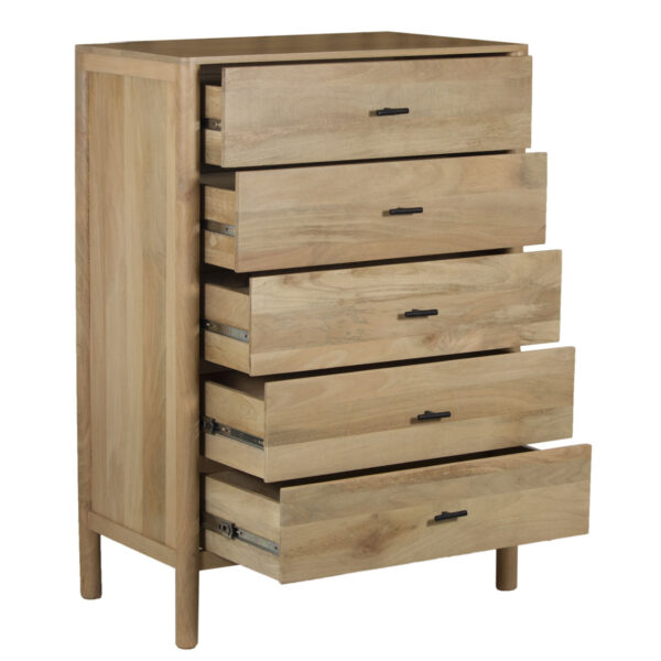 Dowen Mango Wood 6 Drawer Dresser