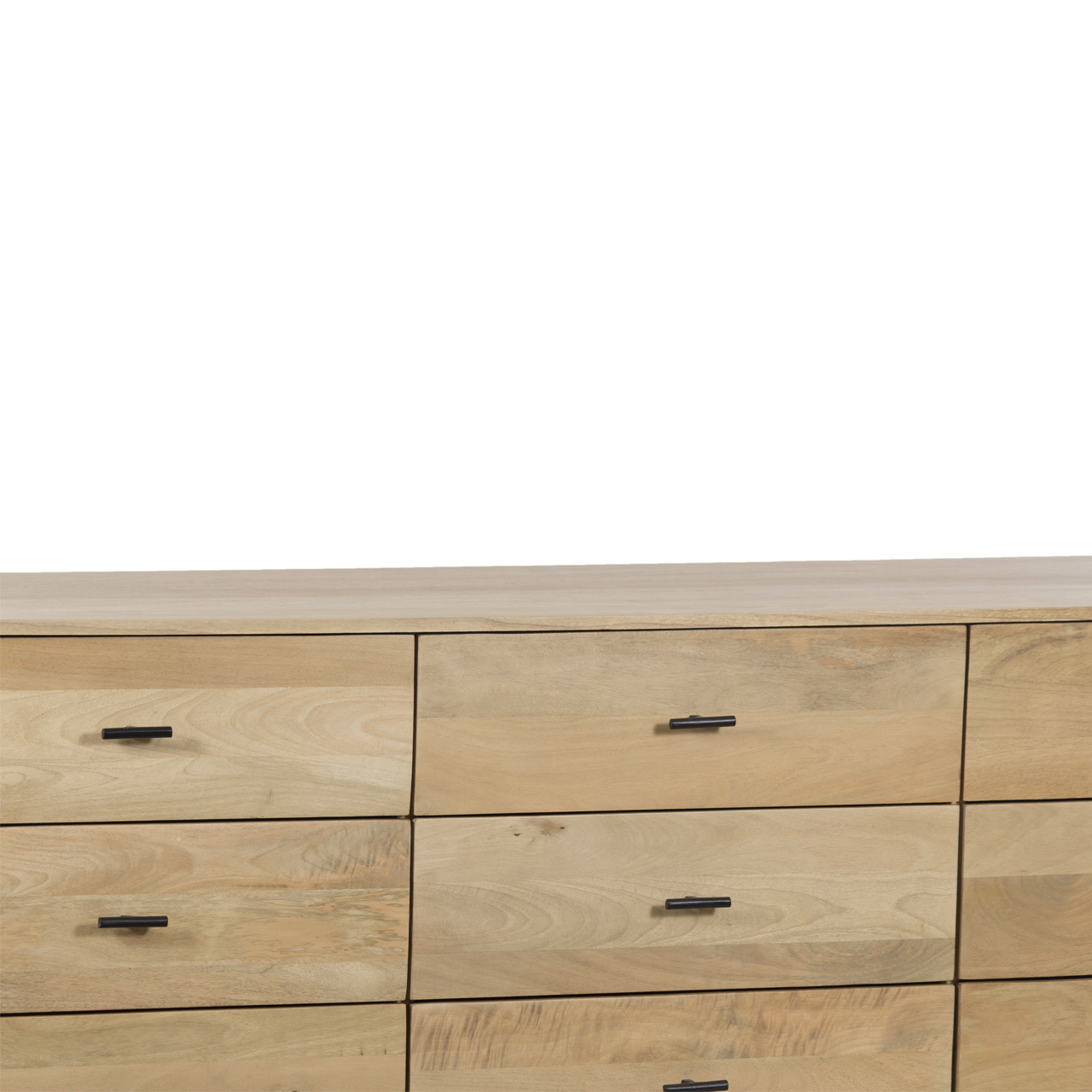 Dowen Mango Wood 9 Drawer Dresser
