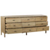 Dowen Mango Wood 9 Drawer Dresser