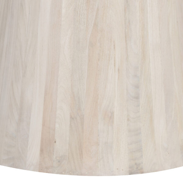 Eline Mango Wood Base Marble Top Dining Table