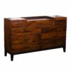 Evoke Mango Wood 9 Drawer Dresser