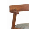 Faelyn Acacia Wood Fabric Arm Chair