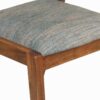 Faelyn Acacia Wood Fabric Arm Chair