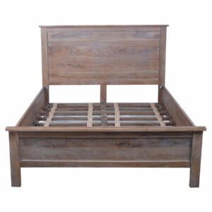 Farmhouse Mango Wood King Bed - Salvage