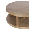 Fens Round Mango Wood Coffee Table