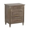 Florence Mango Wood 3 Drawer Nightstand