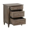 Florence Mango Wood 3 Drawer Nightstand