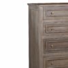 Florence Mango Wood 5 Drawer Highboy