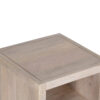 Folsom Mango Wood 1 Drawer Side Table