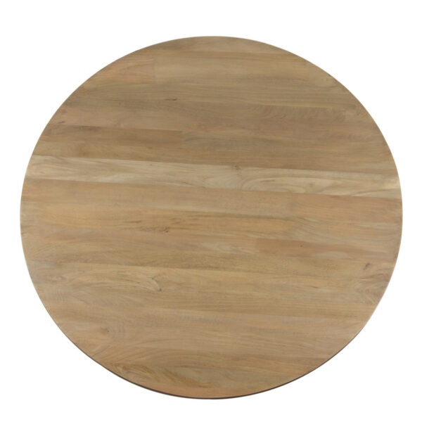 Foxx Mango Wood Round Dining Table