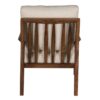 Gala Acacia Wood Fabric Arm Chair