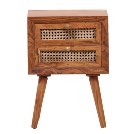 Havana 2 Drawer Side Table