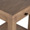 Hamil Mango Wood 1 Drawer Side Table